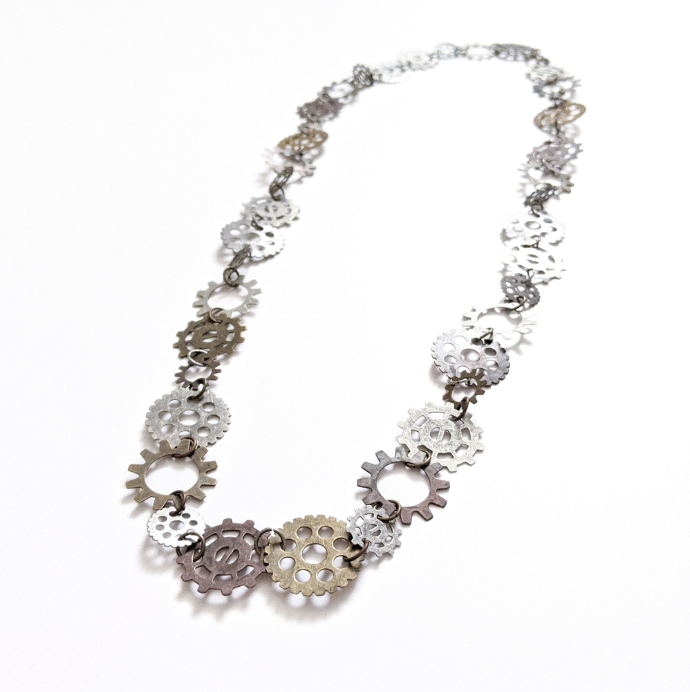 SET Gears Bracelet and Necklace